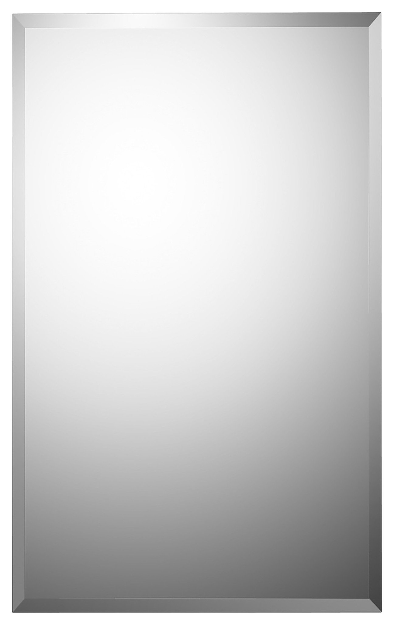 Deluxe Series Medicine Cabinet, 16"x26", Beveled Edge, Recessed