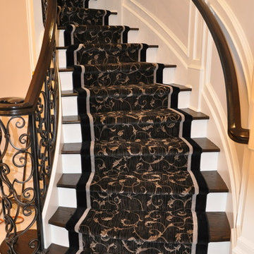 Cresskill, NJ Custom Stair Runner Job