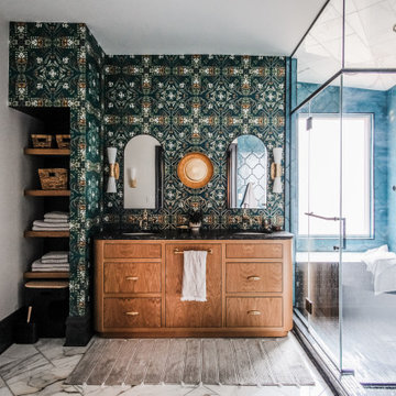 Boho Glam Bathroom