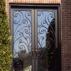 Wrought Iron Exterior Entry Doors - Products