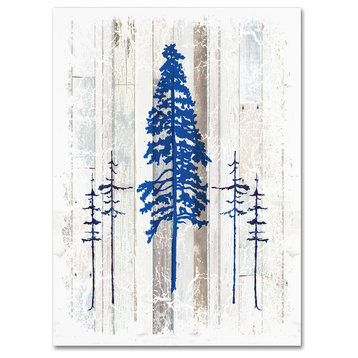 LightBoxJournal 'The Blue Moose - Lodge Pole Pine' Canvas Art, 24" x 32"