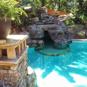 Tropical Free Form Pool
