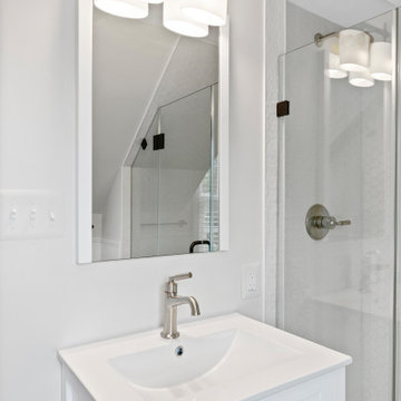 Bright Contemporary Bathroom Remodel in Ruxton