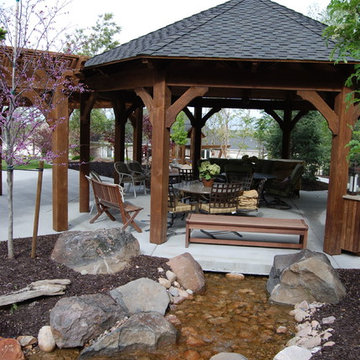 Timber Frame DIY Gazebo, Pergolas, Playground Set & Picnic Table
