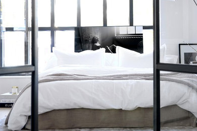 Example of a bedroom design in Stockholm