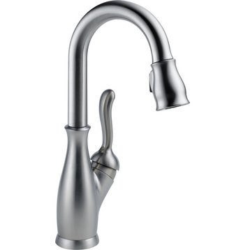 Delta 9678-DST Leland Pull-Down Spray Bar/Prep Faucet - Arctic Stainless