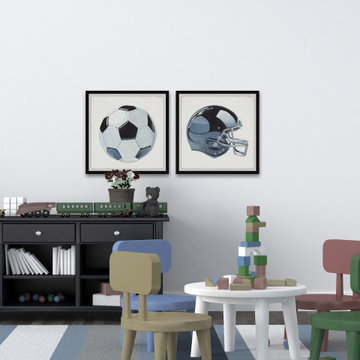 Ball Games Diptych