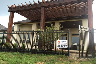 Inspiration for a contemporary exterior home remodel in Houston