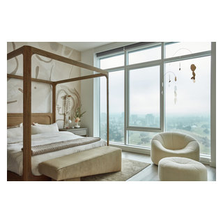 Los Angeles Penthouse Scandinavian Bedroom Los Angeles By The Scale Photo Inspiration