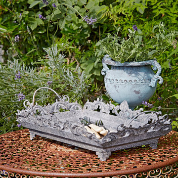 Ornate Metal Tray