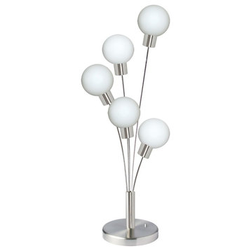 Dainolite 306T-AGB Five Light Table Lamp