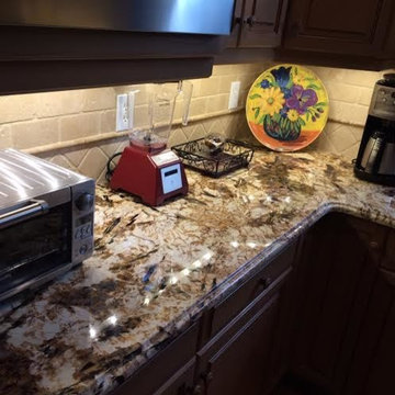 Splendor Gold Granite Countertops