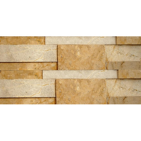 Parquet Bush Hammer, Sand Beige, Parquet Bush Hammer Honed