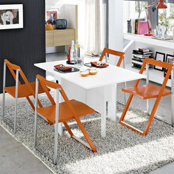 CS/07 Spazio Wooden Folding Table by Calligaris, Italy - Dining Tables