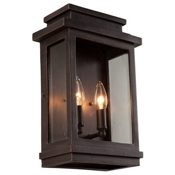 ArtCraft AC8391ORB Freemont - 13.5" Two Light Outdoor Wall Mount