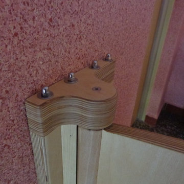 Kinder sicher an der Treppe