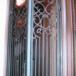 Forge Iron Designs Wine Cellar Doors - Interior Doors