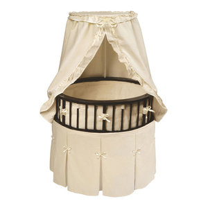 elegance round baby bassinet