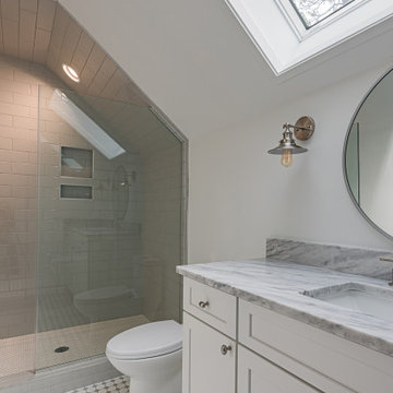 Photo shoot of a beautifully renovated historic, 3 level home in NC.