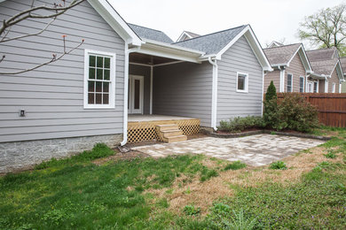Mid-sized front yard patio photo in Nashville