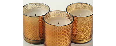 Contemporary Candles by Flameless Candles
