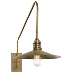 Savoy House - Savoy House 9-195CP-1-322 Wheaton 1 Light Sconce in Warm Brass - Shade Included : Yes