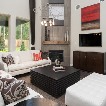 Houston, Texas | Woodland Hills - Premier Magnolia Living Room