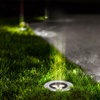 5" Modern Low-Voltage 3-Watt Integrated LED Outdoor In-Ground Light