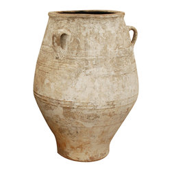 Old Greek Pithari - Outdoor Pots And Planters