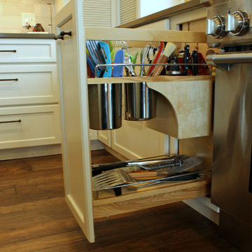 Turtle Lake Expanded Cabin Kitchen