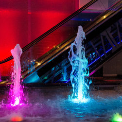 Tallest water feature in Romania - Artwork