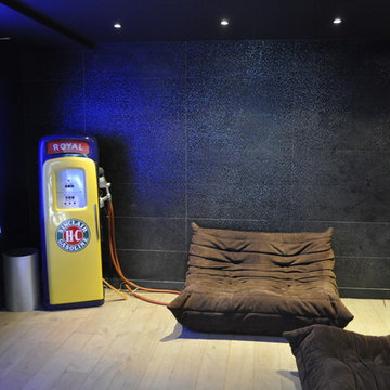 Maison refaite et restructurée - Salle de cinéma