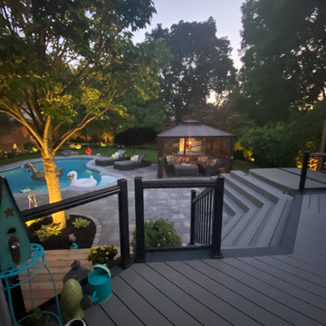 Backyard pool