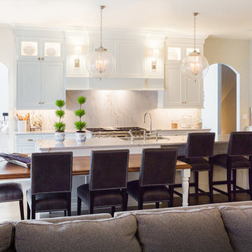 White Bright an Airy St. Louis Kitchen Remodel
