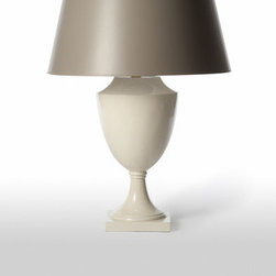 Urn in White - Table Lamps