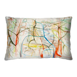 Fine Art Battery Artistic Designer Pillow - Bed Pillows
