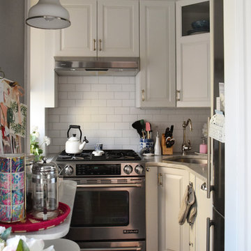 My Houzz: Traditional Charm in a Compact Boston Condo