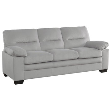 Lexicon Keighly Textured Sofa in Gray