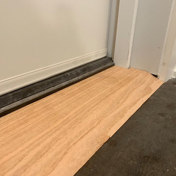 Custom Commercial Oak Thresholds (Assistive ADA ramp)