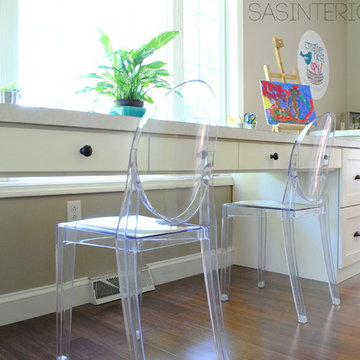 Vibrant + Creative Craft Room