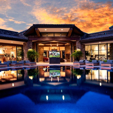 Negative Edge Pools by Mossman Brothers Pools