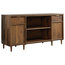 Sauder Clifford Place Storage Credenza in Grand Walnut