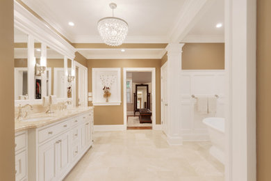 Inspiration for a timeless bathroom remodel in Atlanta