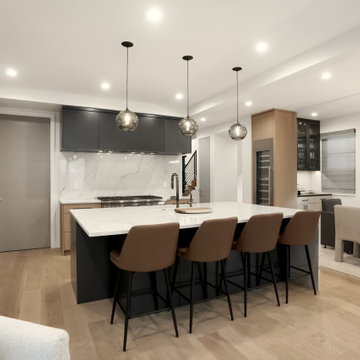 South High Street-Textured Oak Modern Kitchen