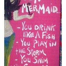 Mermaid sign