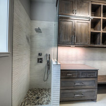 Mud room With Shower