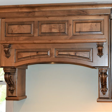 Rustic Knotty Alder Kitchen