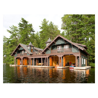 Boathouses - Craftsman - Exterior - Burlington - by Adirondack