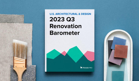2023Q3 Houzz Renovation Barometer - Architectural & Design Sector