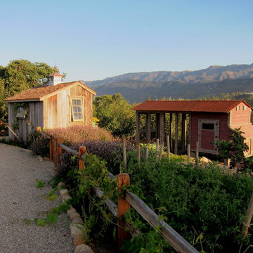 Charming Chicken Coop with Covered Run